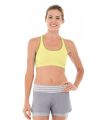 Erica Evercool Sports Bra-XL-Yellow
