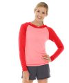 Ariel Roll Sleeve Sweatshirt-XS-Red