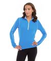 Olivia 1/4 Zip Light Jacket-L-Blue