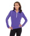 Olivia 1/4 Zip Light Jacket-XL-Purple