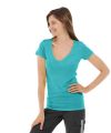 Diva Gym Tee-L-Green