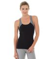 Antonia Racer Tank-M-Black