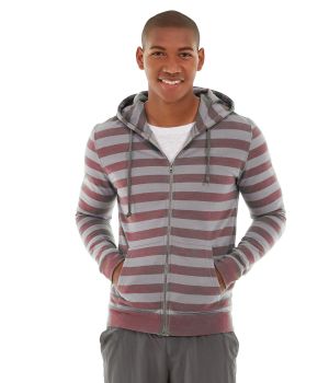 Ajax Full-Zip Sweatshirt -S-Red