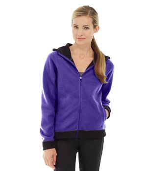 Circe Hooded Ice Fleece-XL-Purple