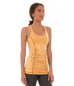 Leah Yoga Top-M-Orange