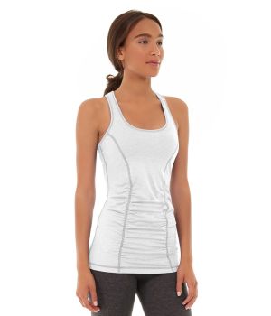 Leah Yoga Top-S-White